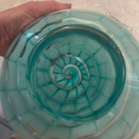 Royal Glass hand blown bowl - Picture 7 of 8